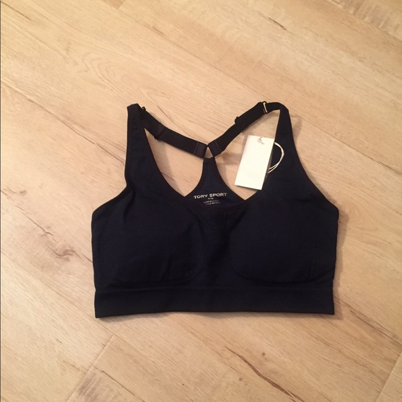 ⚡️SALE⚡️Tory Burch Seamless Cami Bra M Navy - Picture 2 of 5